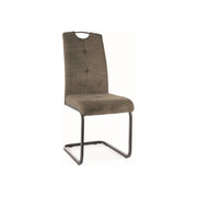 Scaun DETROIT OCN-38806, verde olive/negru