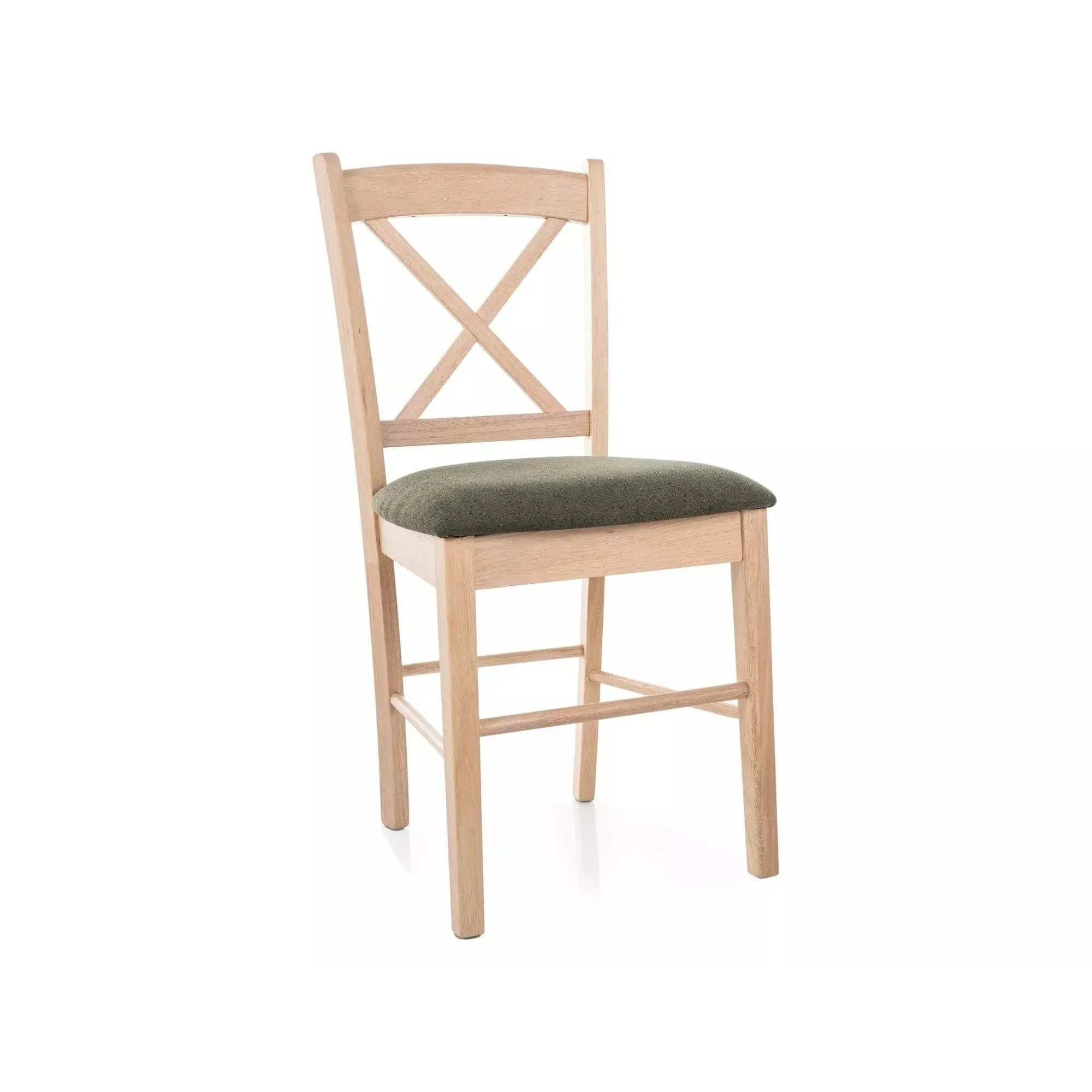 Scaun DETROIT OCN-38810, verde/stejar