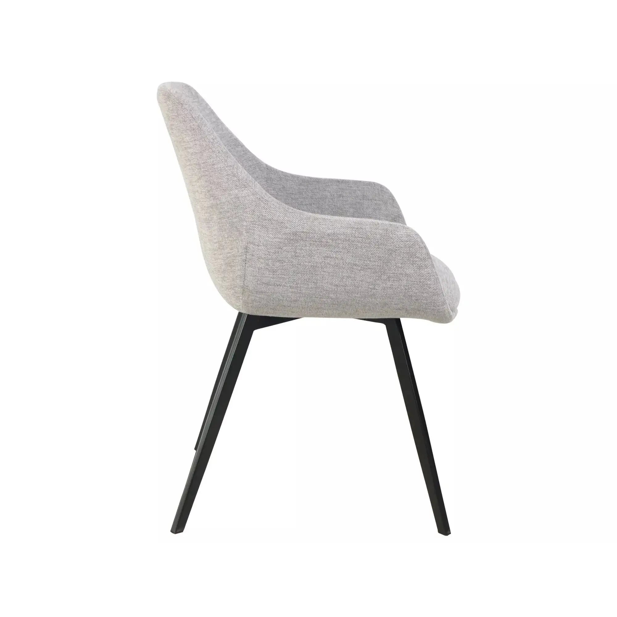 Scaun DETROIT OCN-38838, gri deschis