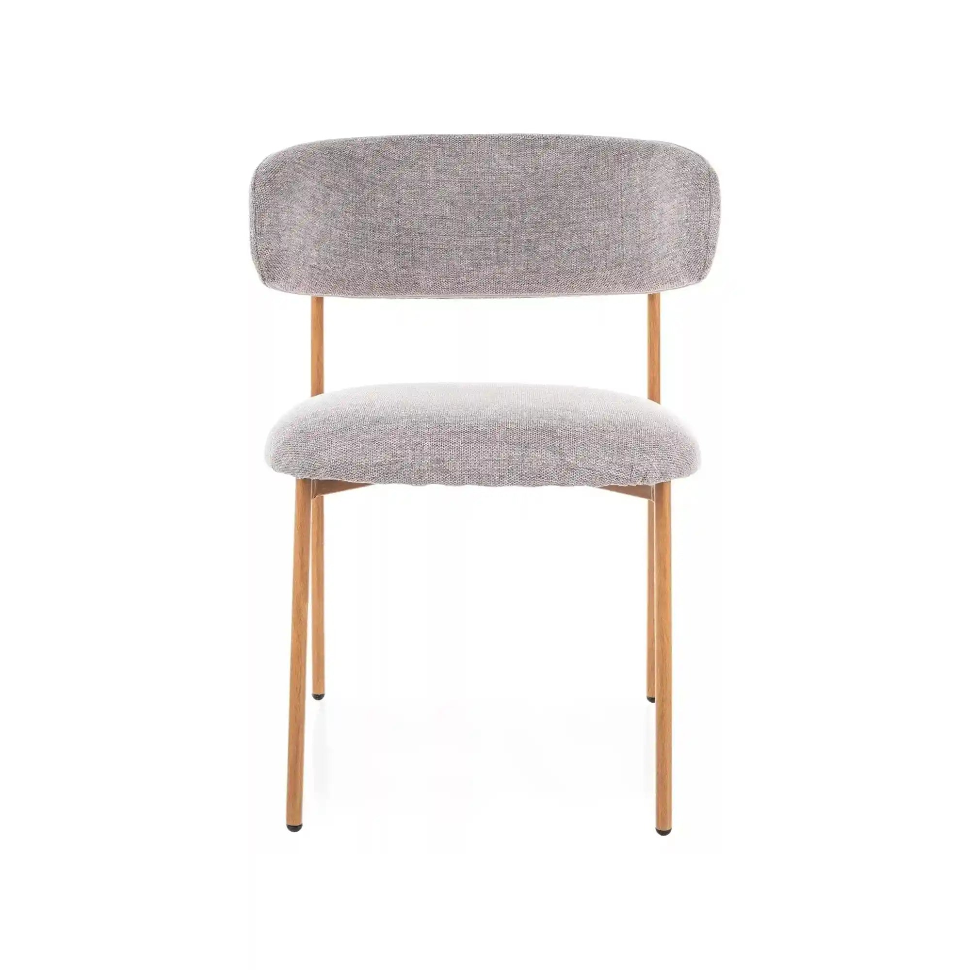 Scaun DETROIT OCN-38842, gri/stejar