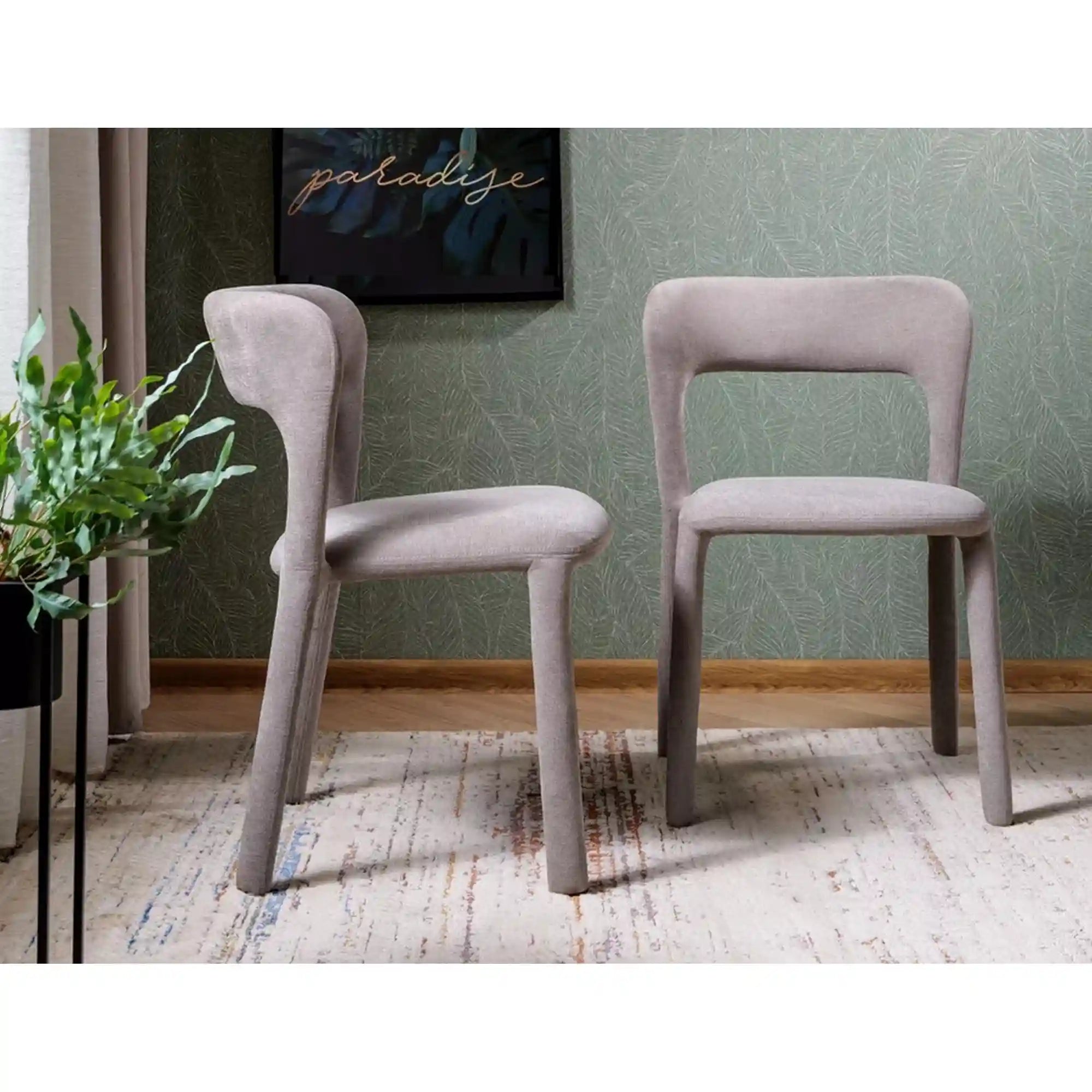 Scaun DETROIT OCN-38874, gri deschis