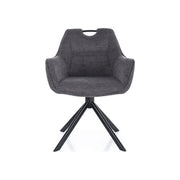 Scaun DETROIT OCN-38901, gri/negru