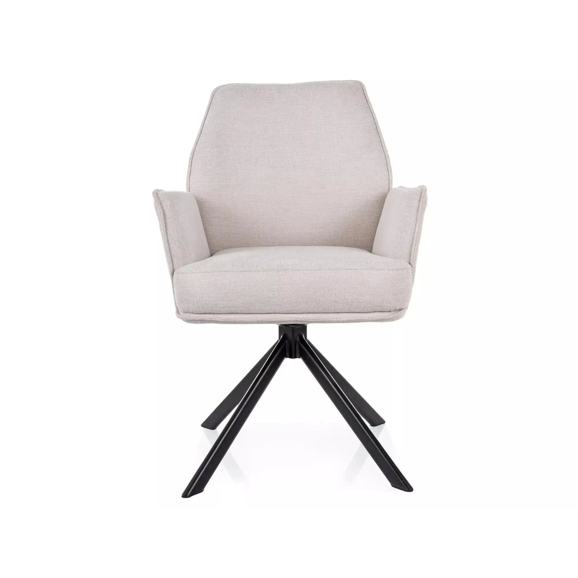 Scaun DETROIT OCN-38908, bej deschis/negru