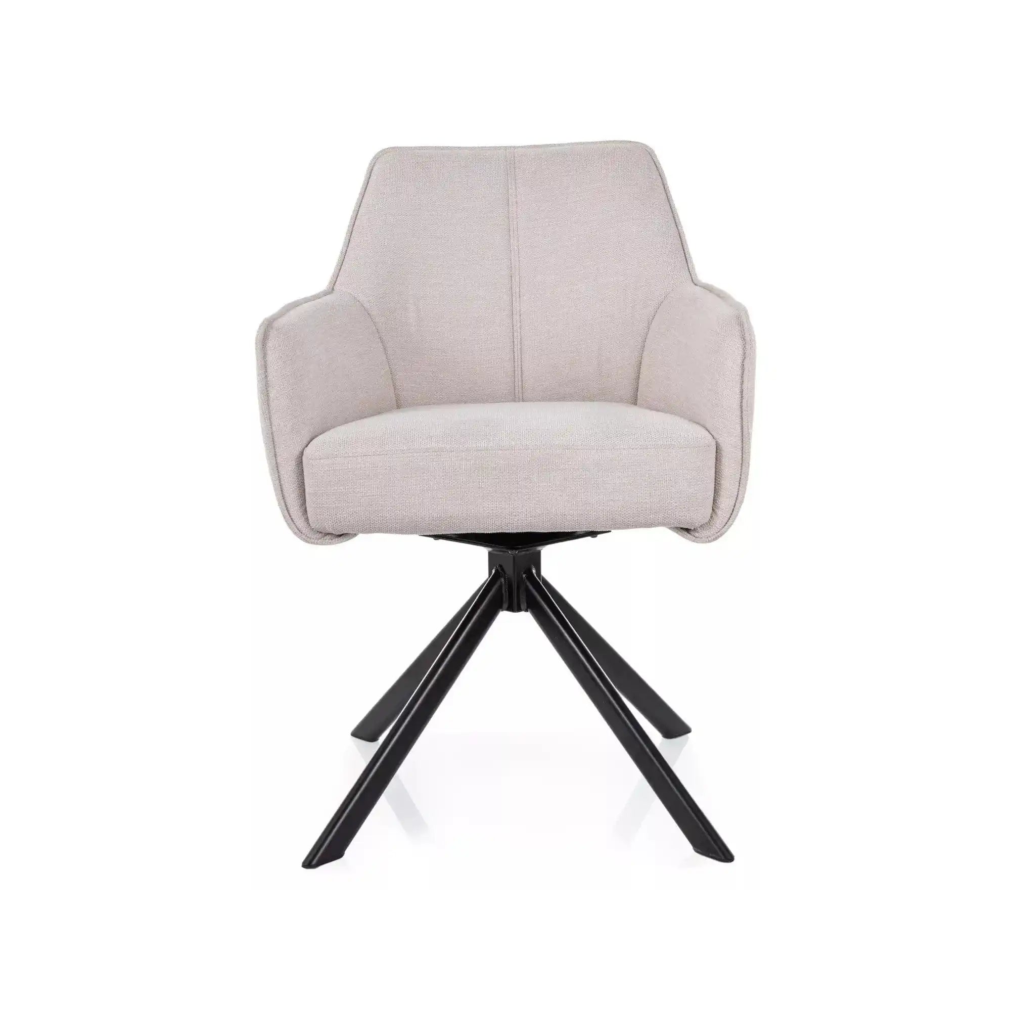 Scaun DETROIT OCN-38915, bej deschis/negru