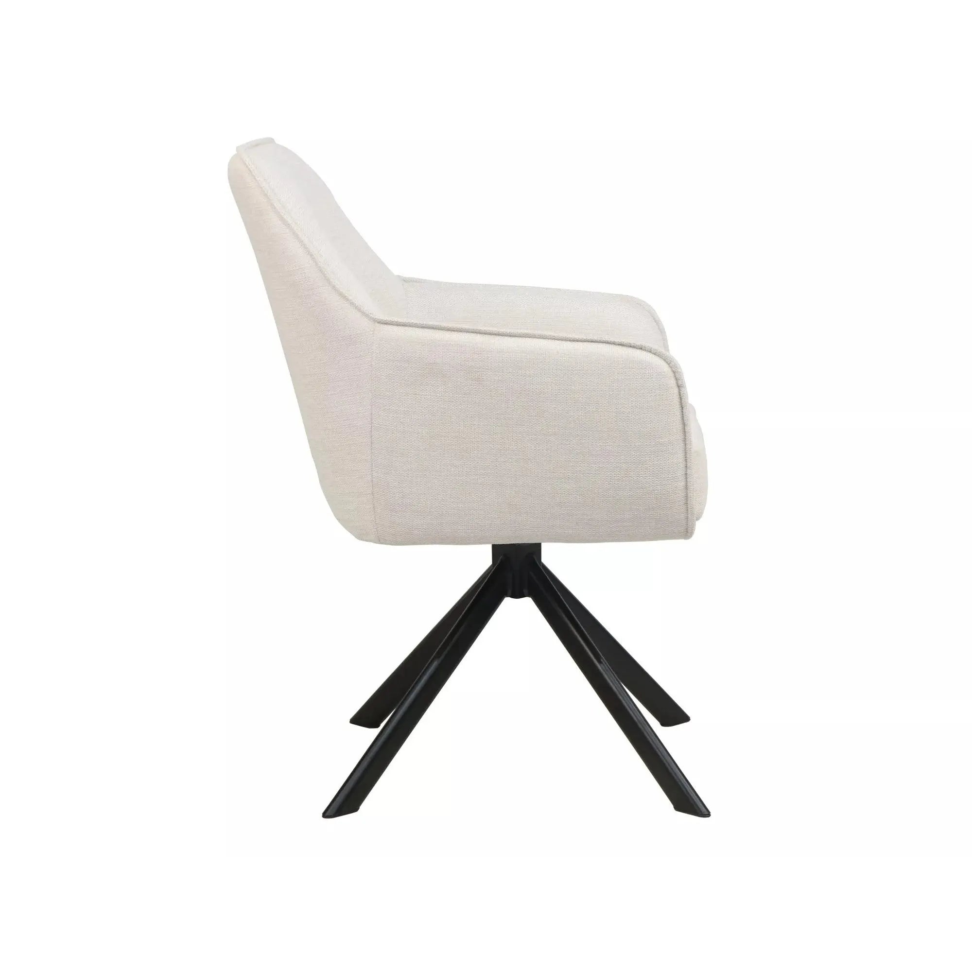 Scaun DETROIT OCN-38915, bej deschis/negru