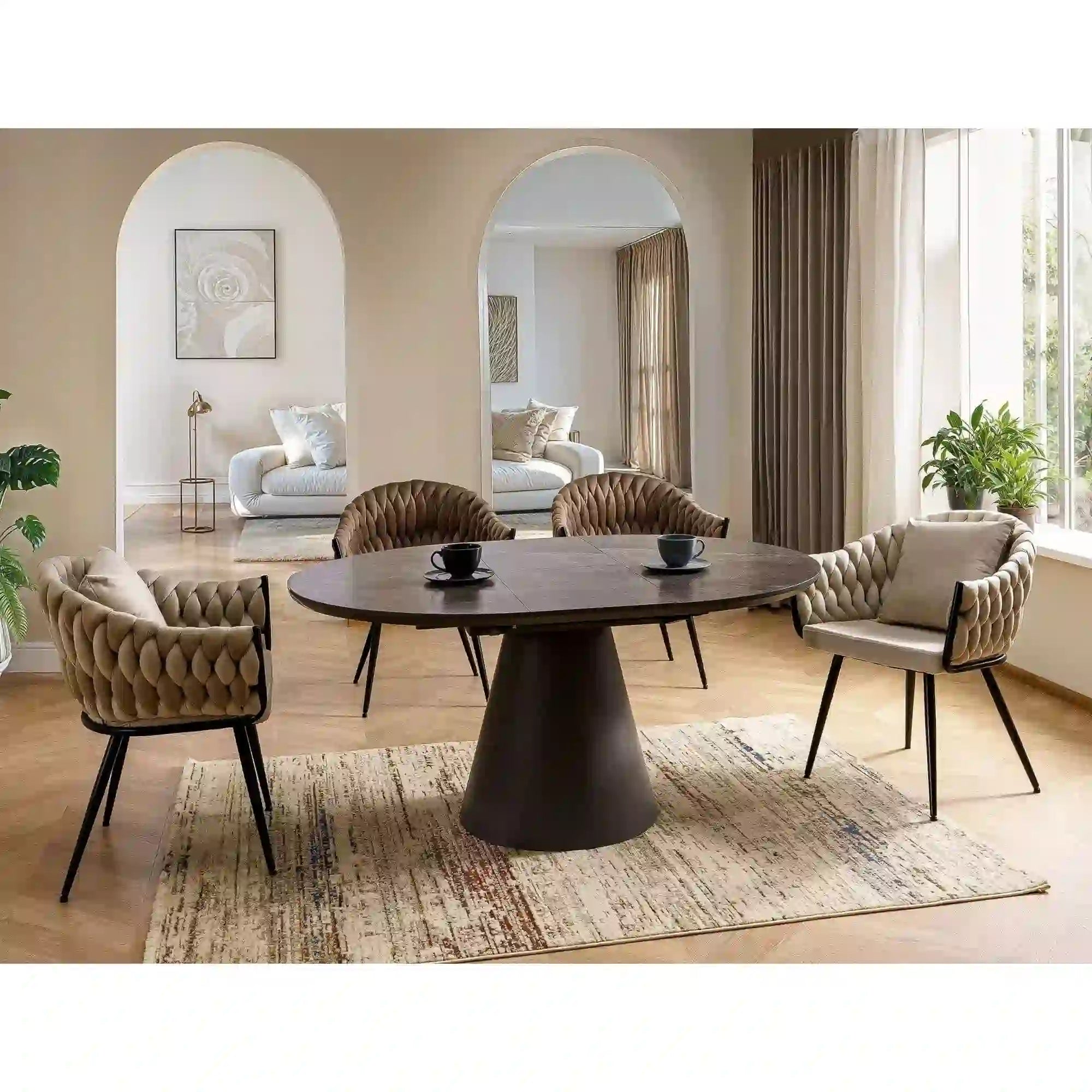 Scaun DETROIT OCN-38937, bej deschis