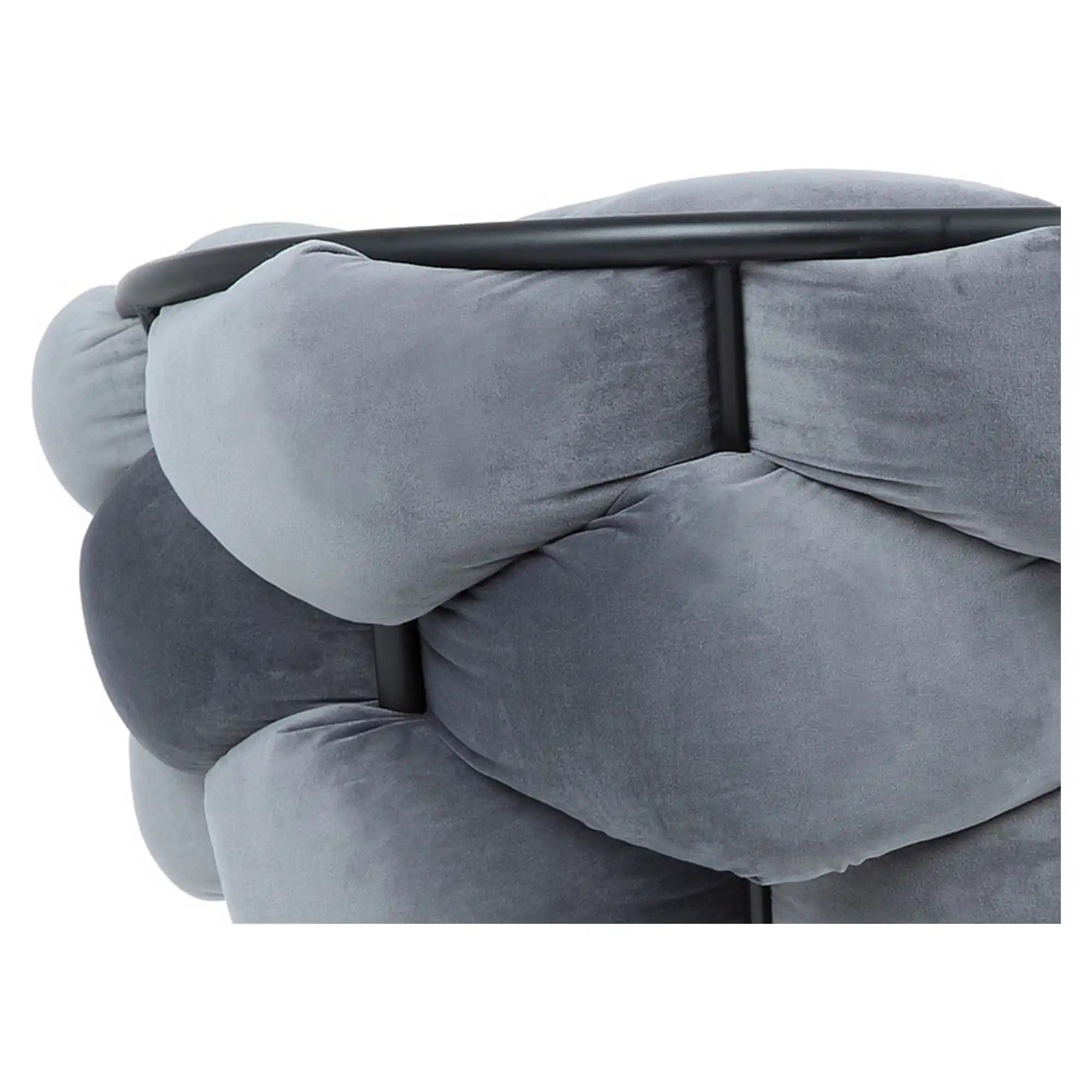 Scaun DETROIT OCN-38940, gri/negru