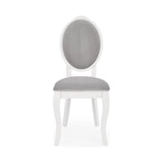 Scaun dining HOUSTON OCN-36336, gri/alb