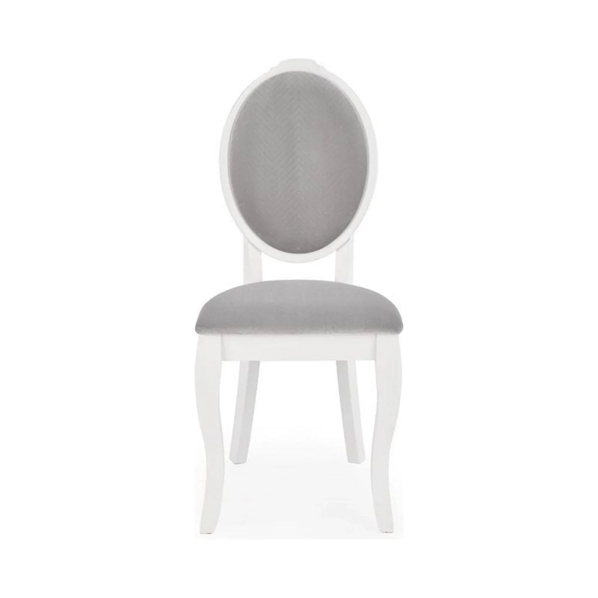 Scaun dining HOUSTON OCN-36336, gri/alb