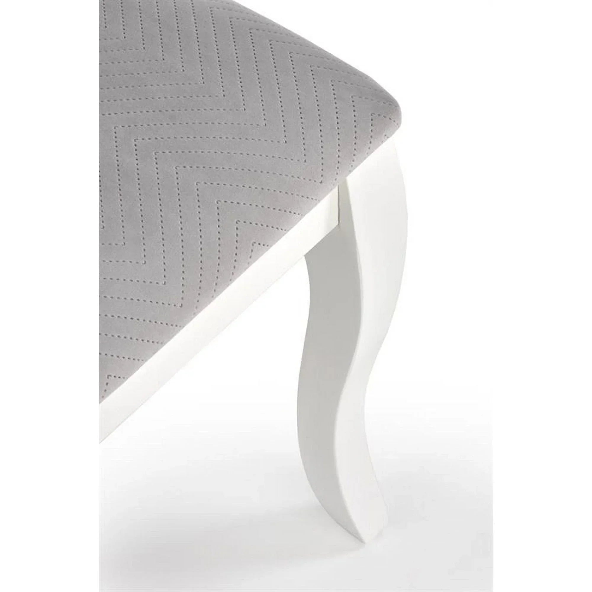 Scaun dining HOUSTON OCN-36336, gri/alb