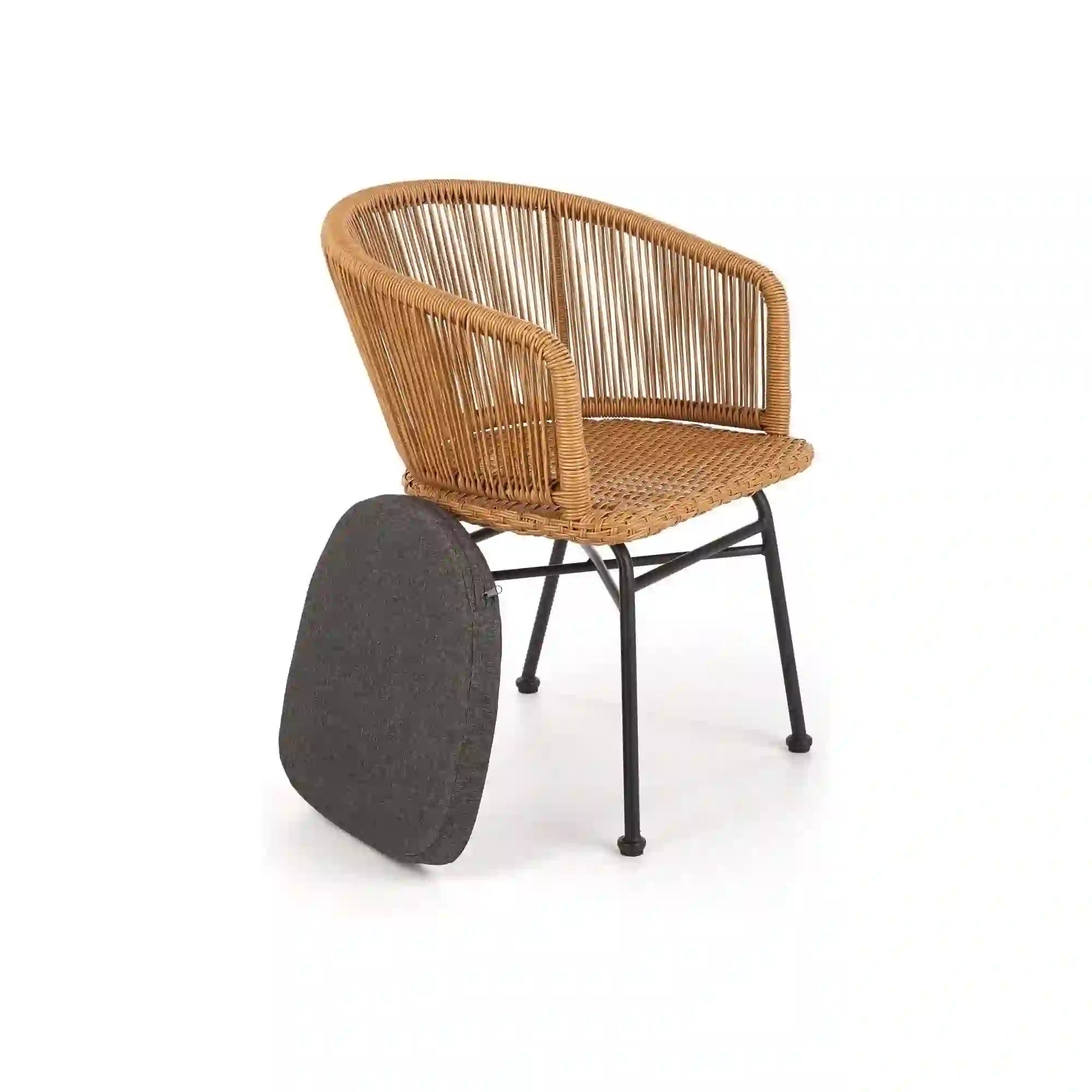 Scaun gradina HOUSTON OCN-35894, gri/bej/negru