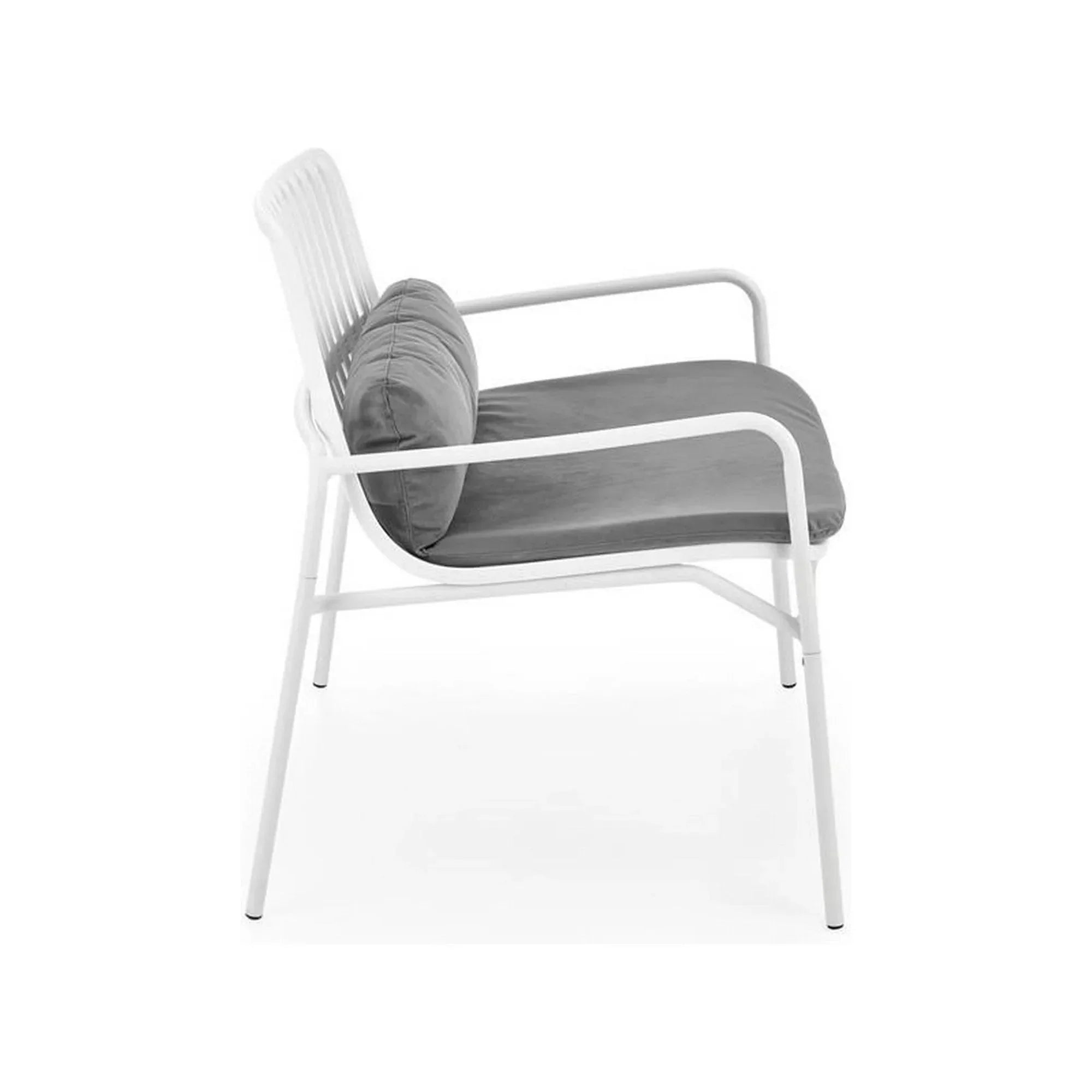 Scaun gradina HOUSTON OCN-35914, gri/alb