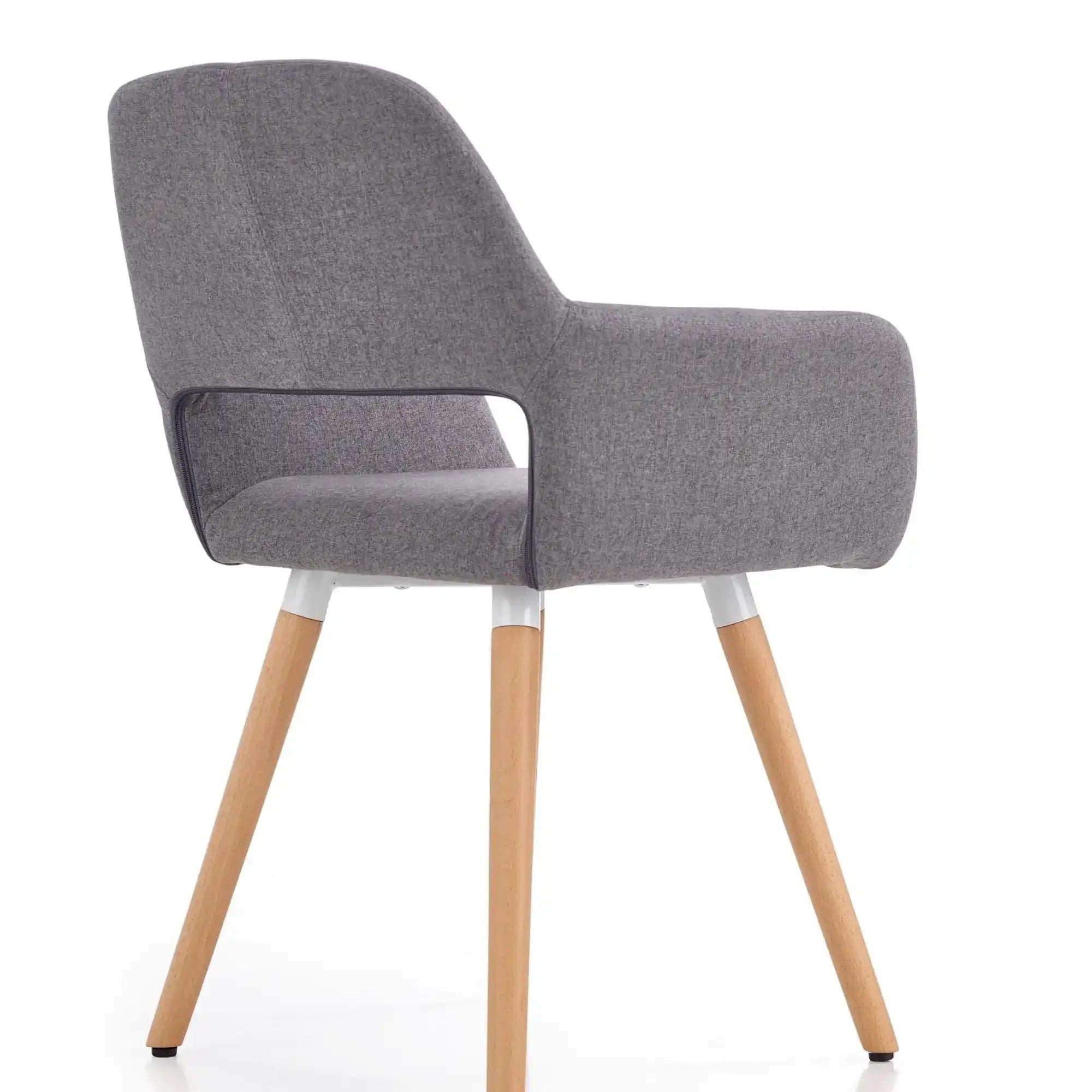 Scaun HOUSTON OCN-36146, gri/stejar