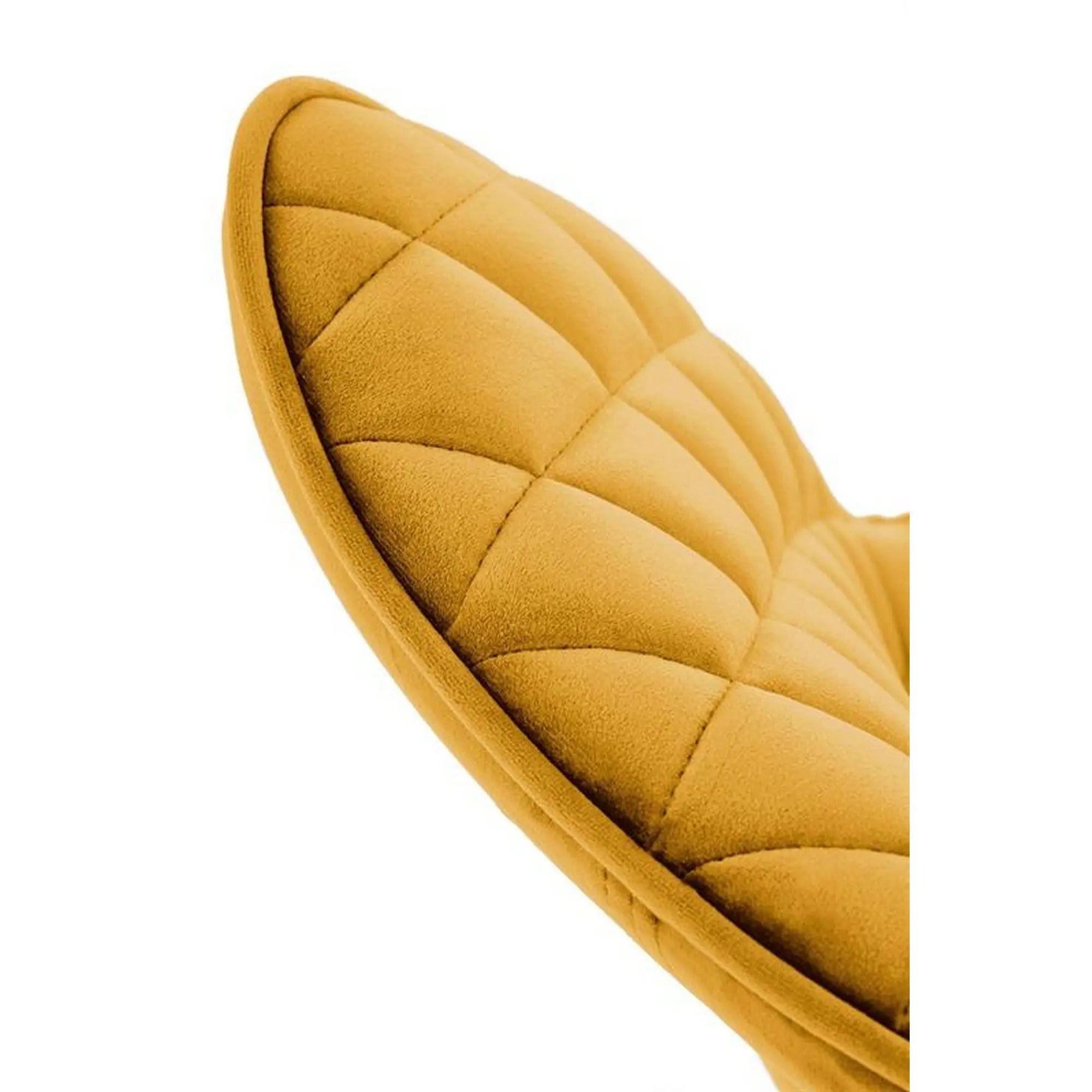 Scaun HOUSTON OCN-36205, galben mustar/negru