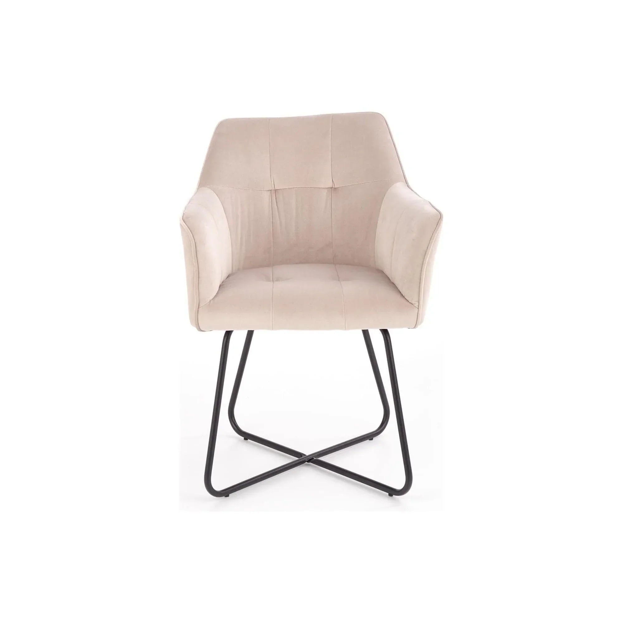 Scaun HOUSTON OCN-36361, bej/negru