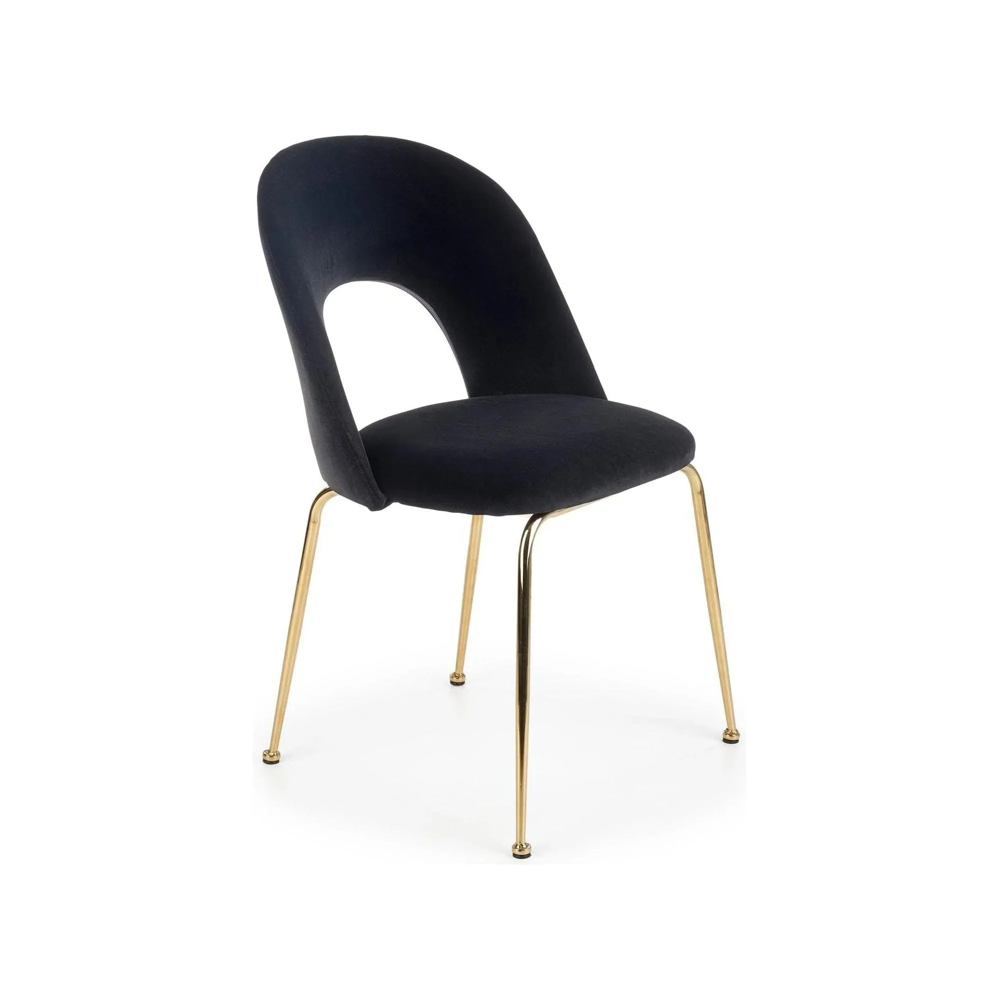 Scaun HOUSTON OCN-36370, negru/auriu