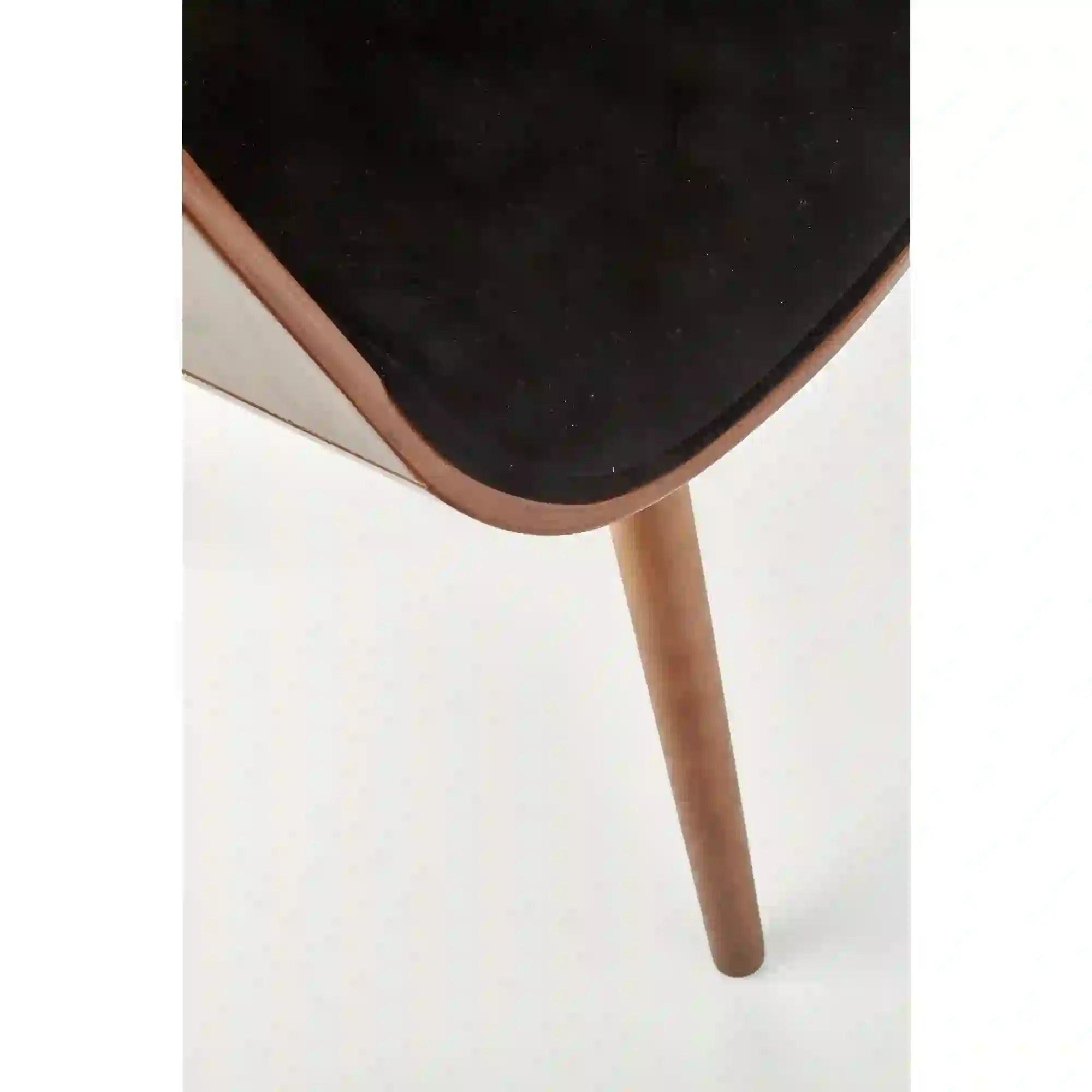 Scaun HOUSTON OCN-36376, negru/nuc