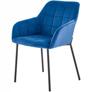 Scaun HOUSTON OCN-36418, albastru/negru