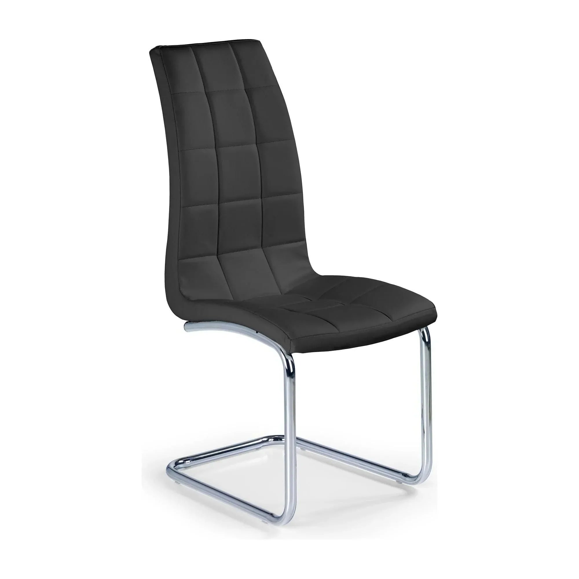 Scaun HOUSTON OCN-36458, negru/crom