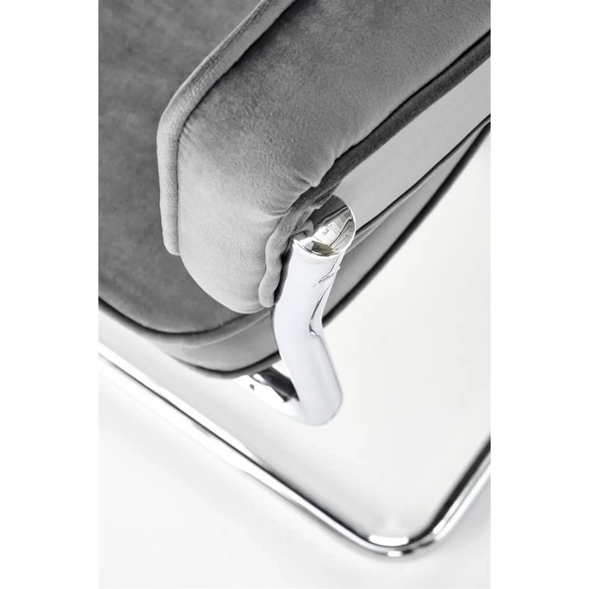 Scaun HOUSTON OCN-36531, gri/crom