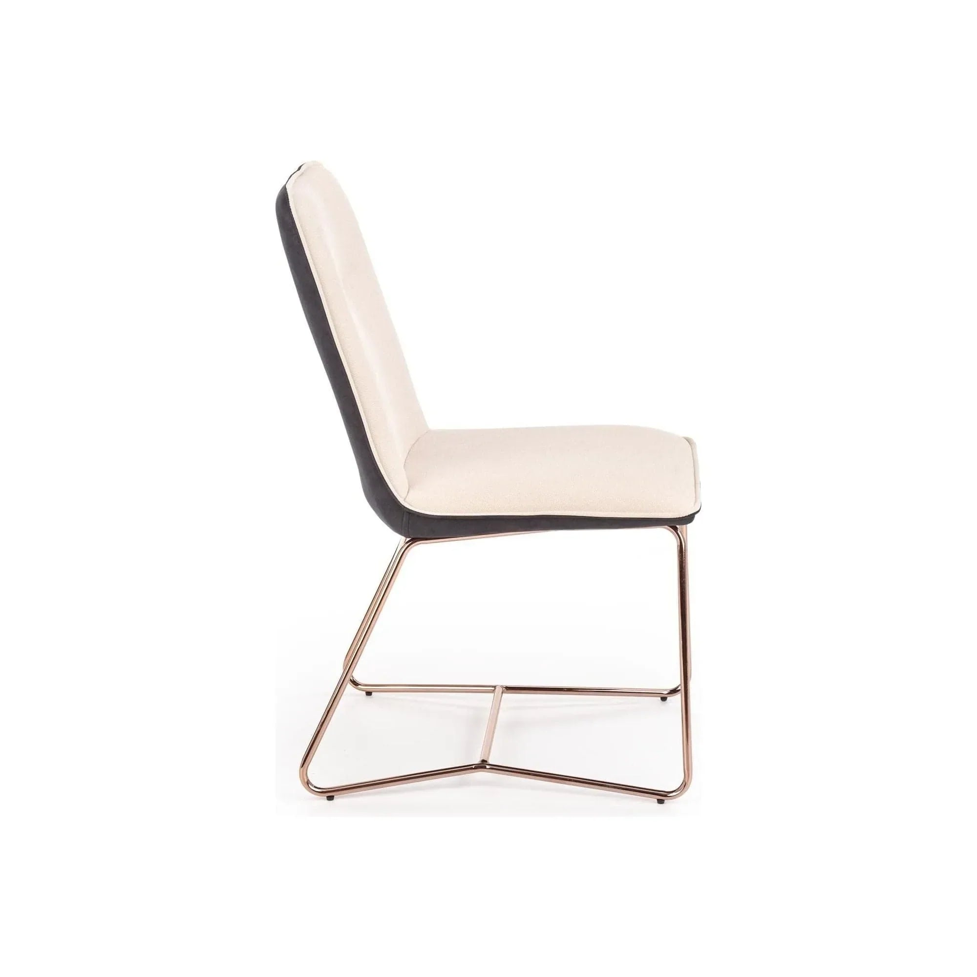 Scaun HOUSTON OCN-36570, crem/gri/roz/auriu