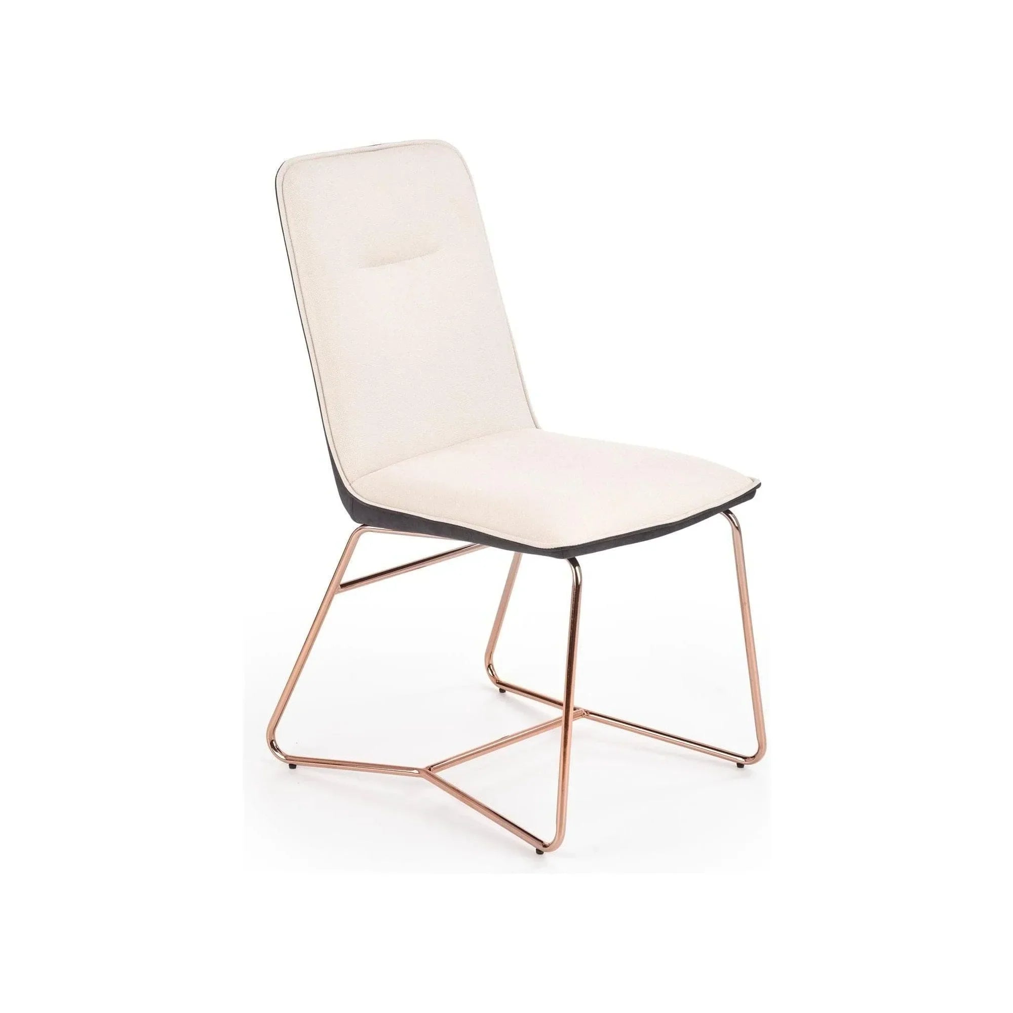 Scaun HOUSTON OCN-36570, crem/gri/roz/auriu