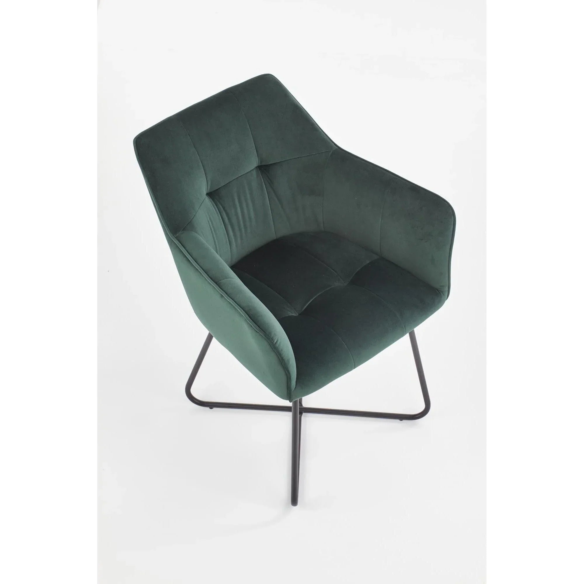 Scaun HOUSTON OCN-36574, verde/negru