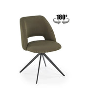 Scaun HOUSTON OCN-36589, verde/negru