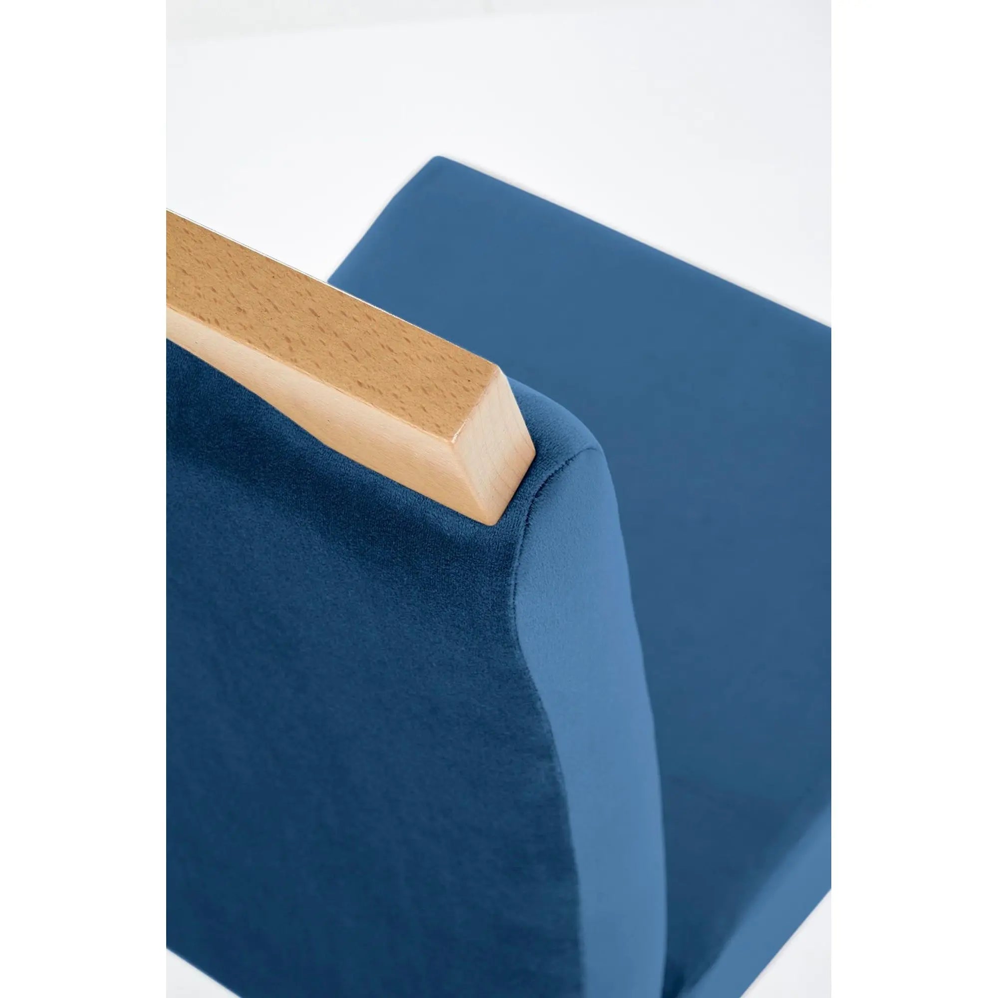 Scaun HOUSTON OCN-36624, albastru/stejar