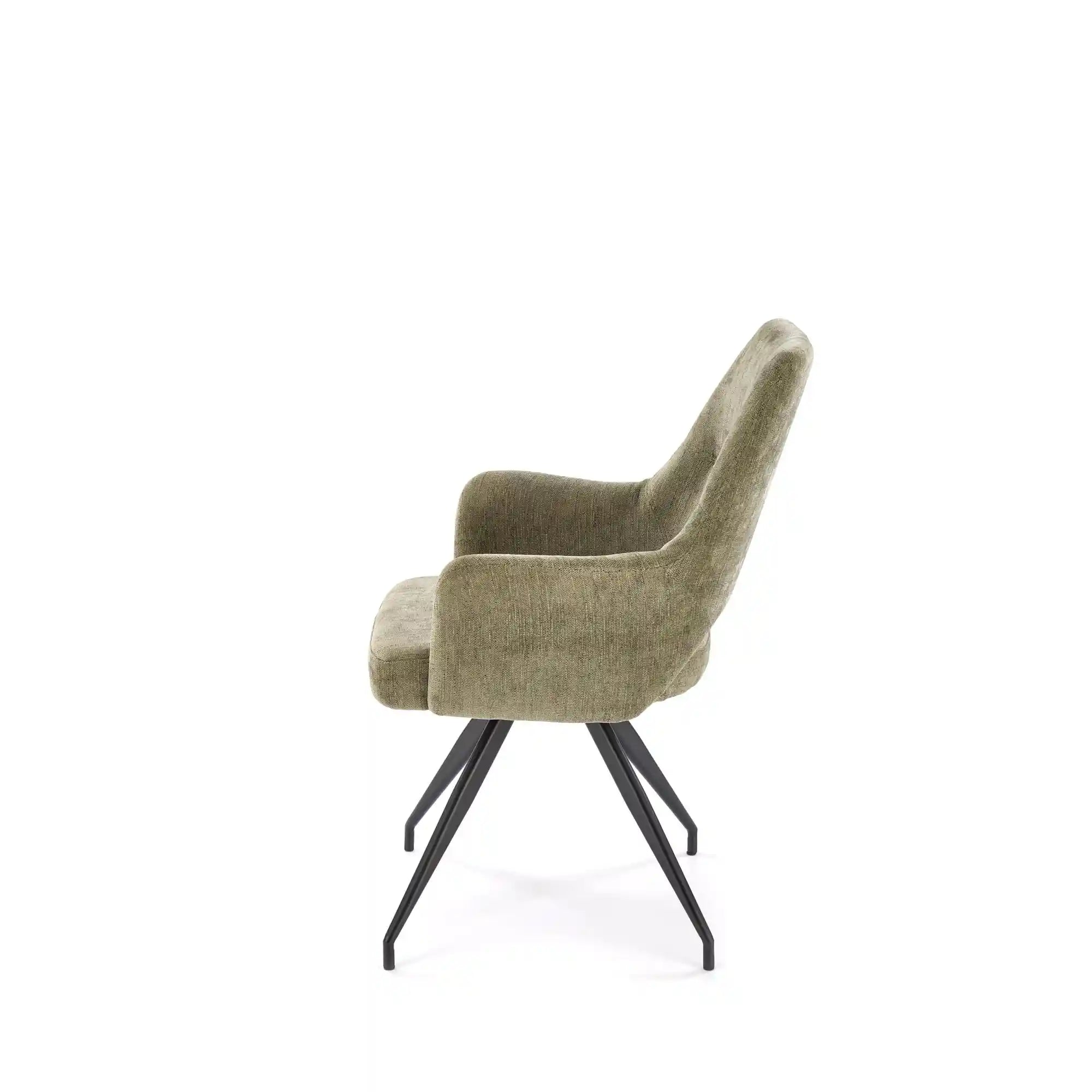 Scaun HOUSTON OCN-36651, verde/negru
