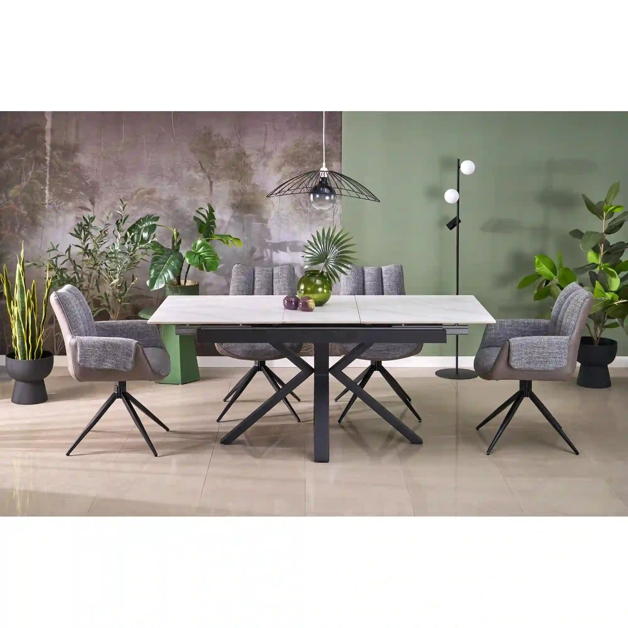 Scaun HOUSTON OCN-36658, gri/negru