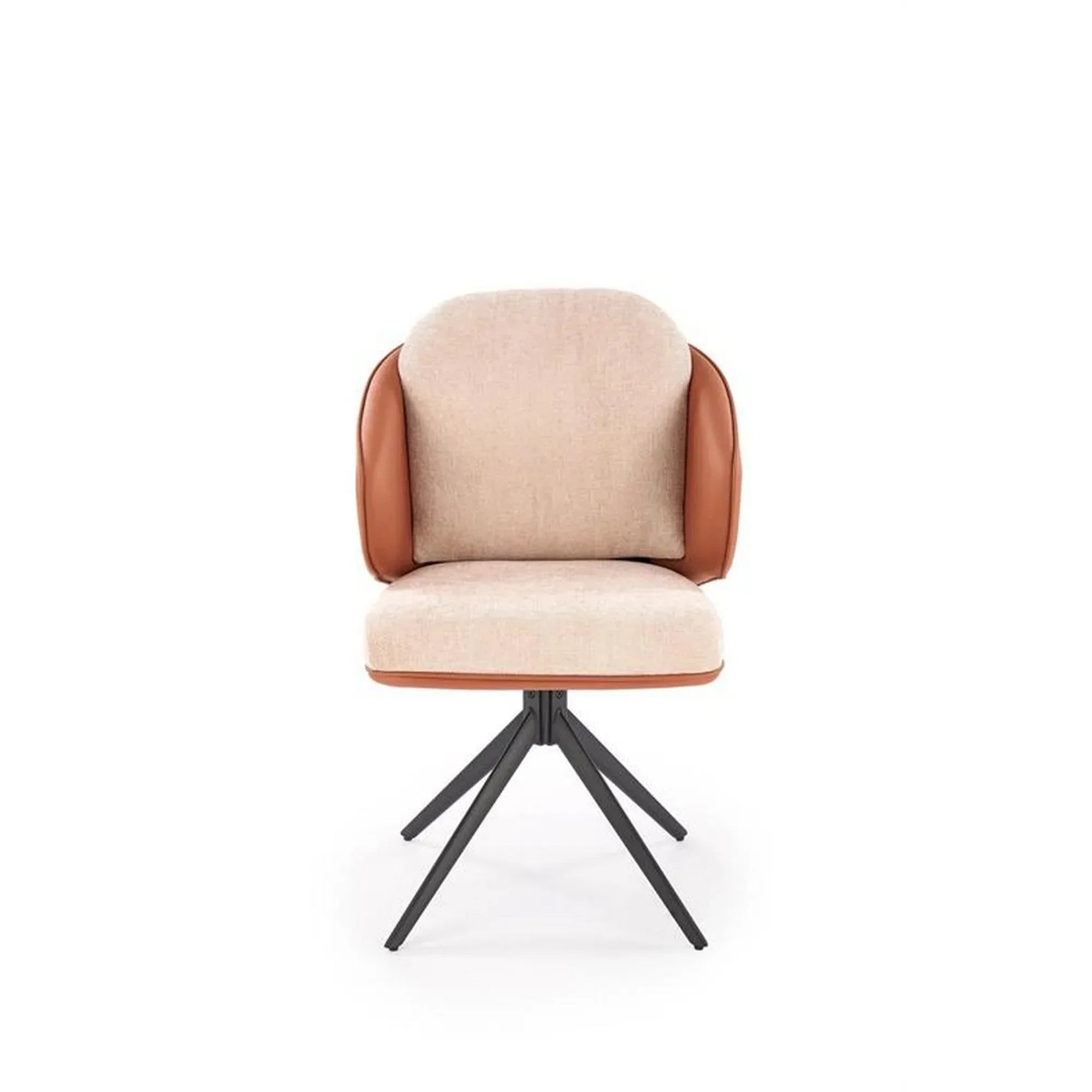 Scaun HOUSTON OCN-36677, maro/bej/negru