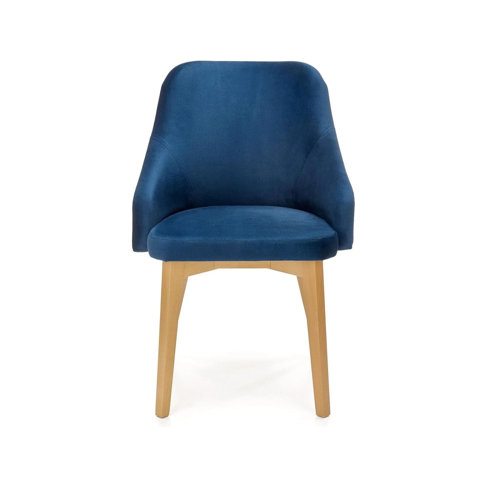 Scaun HOUSTON OCN-36684, albastru/stejar/fag