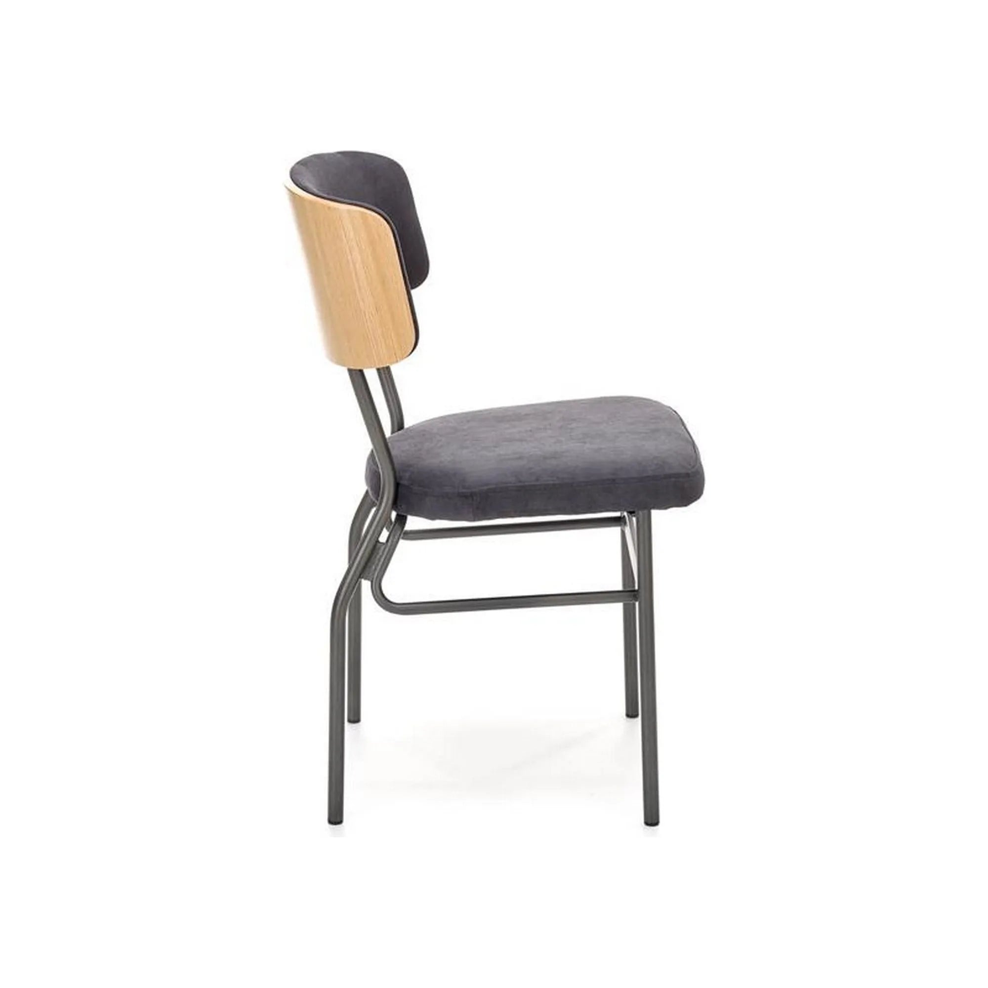 Scaun HOUSTON OCN-36698, stejar gri/gri antracit