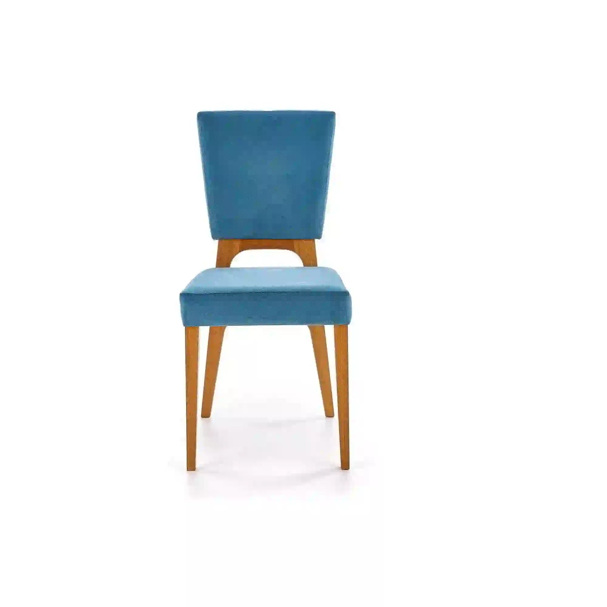 Scaun HOUSTON OCN-36702, albastru/stejar