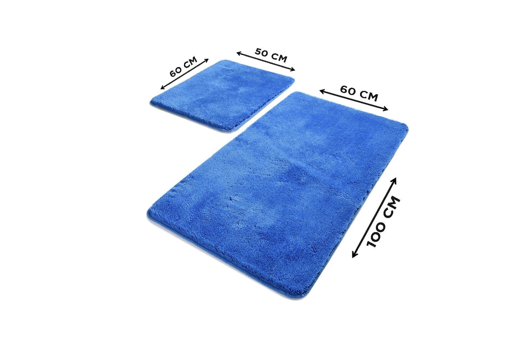 Set 2 covorase baie AMSTERDAM OCN-33900, albastru