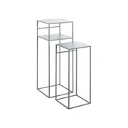 Set 2 masute cafea BERGEN OCN-29045, gri