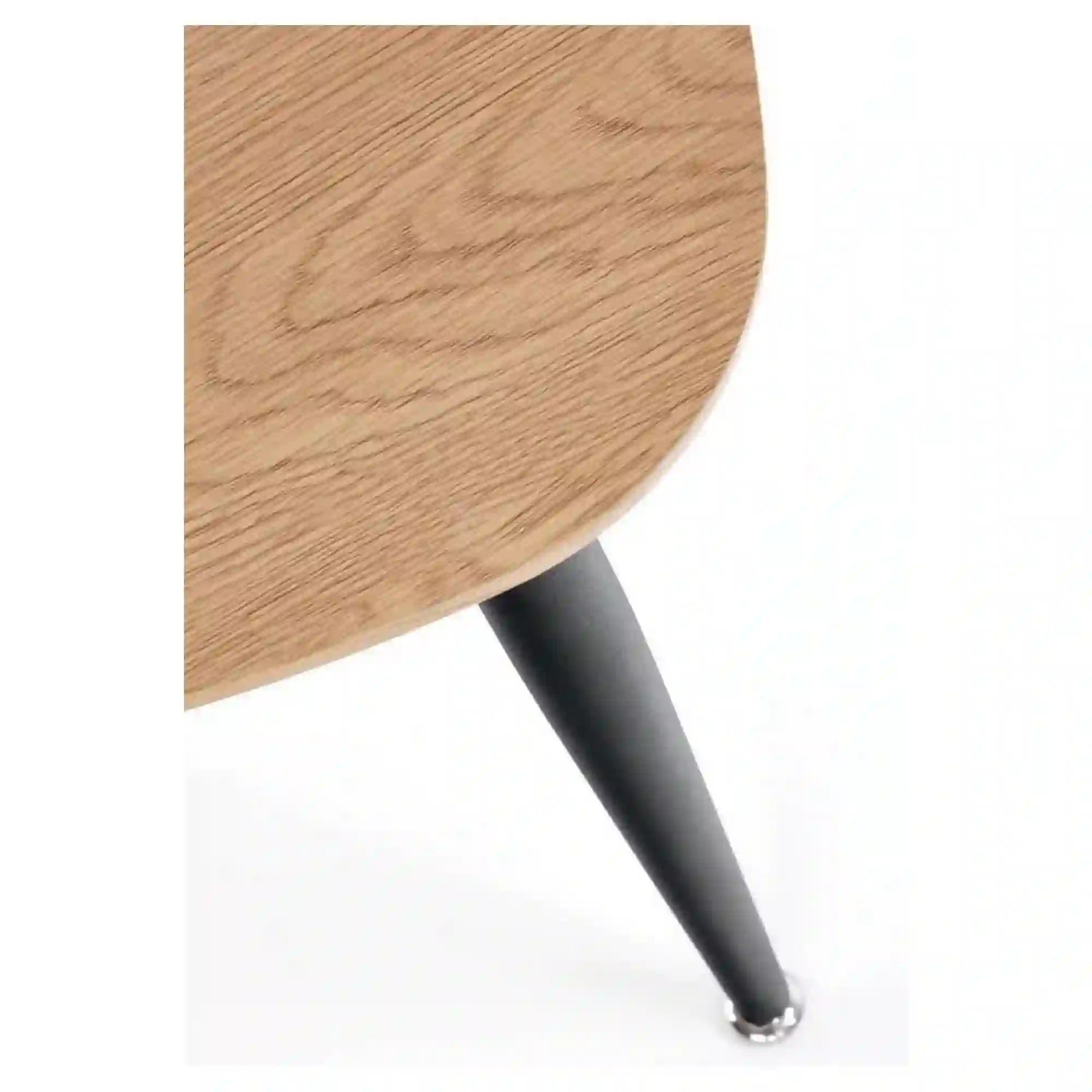 Set 2 masute cafea HOUSTON OCN-37097, stejar auriu/negru