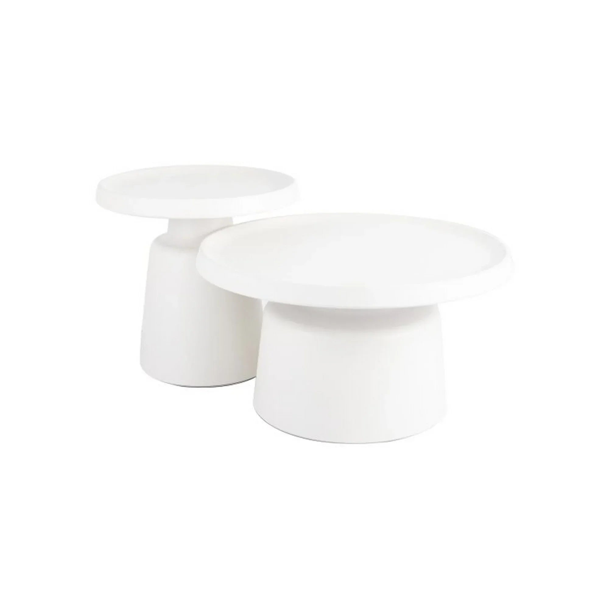 Set 2 masute DETROIT OCN-39068, gri deschis