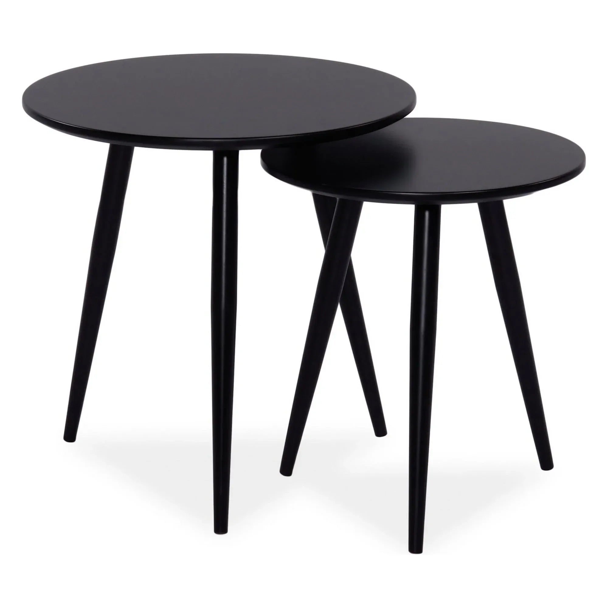 Set 2 masute DETROIT OCN-39164, negru