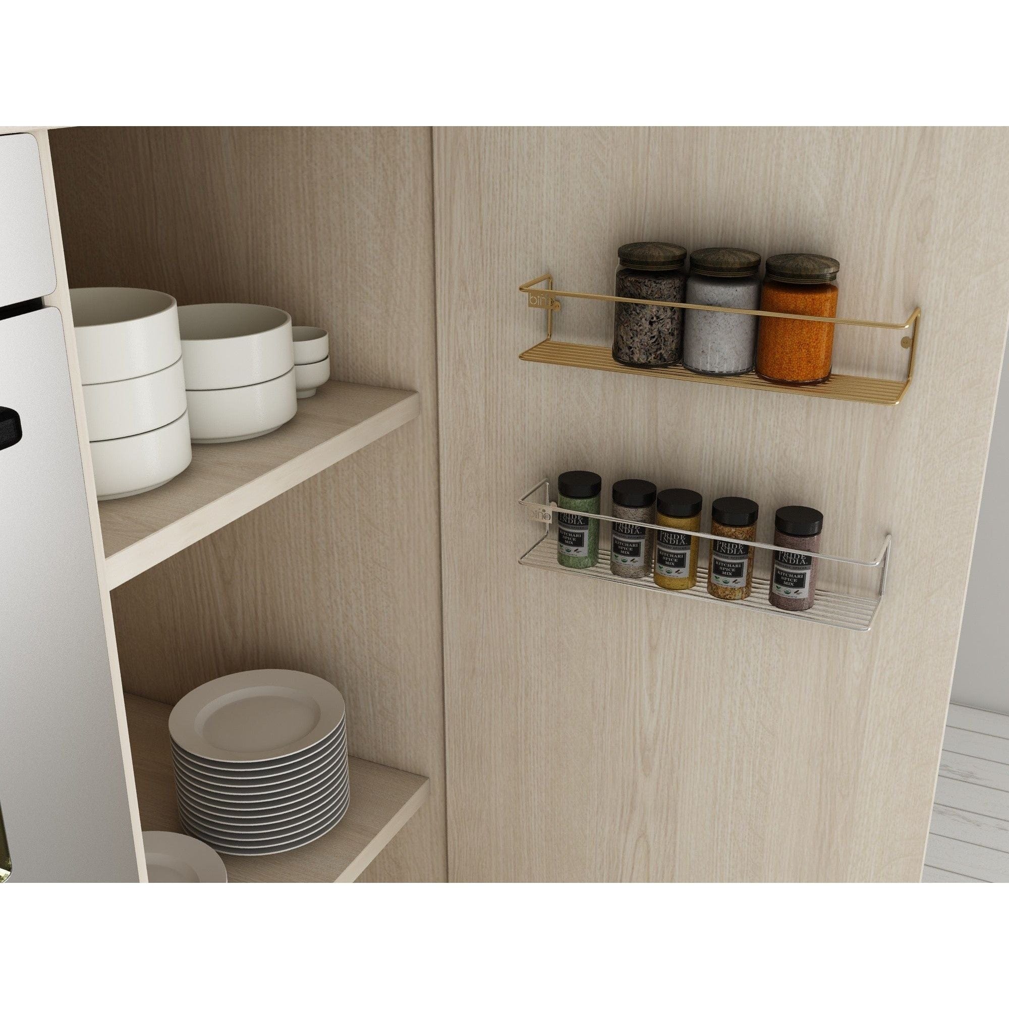 Set 2 rafturi AMSTERDAM OCN-30865, auriu/argintiu