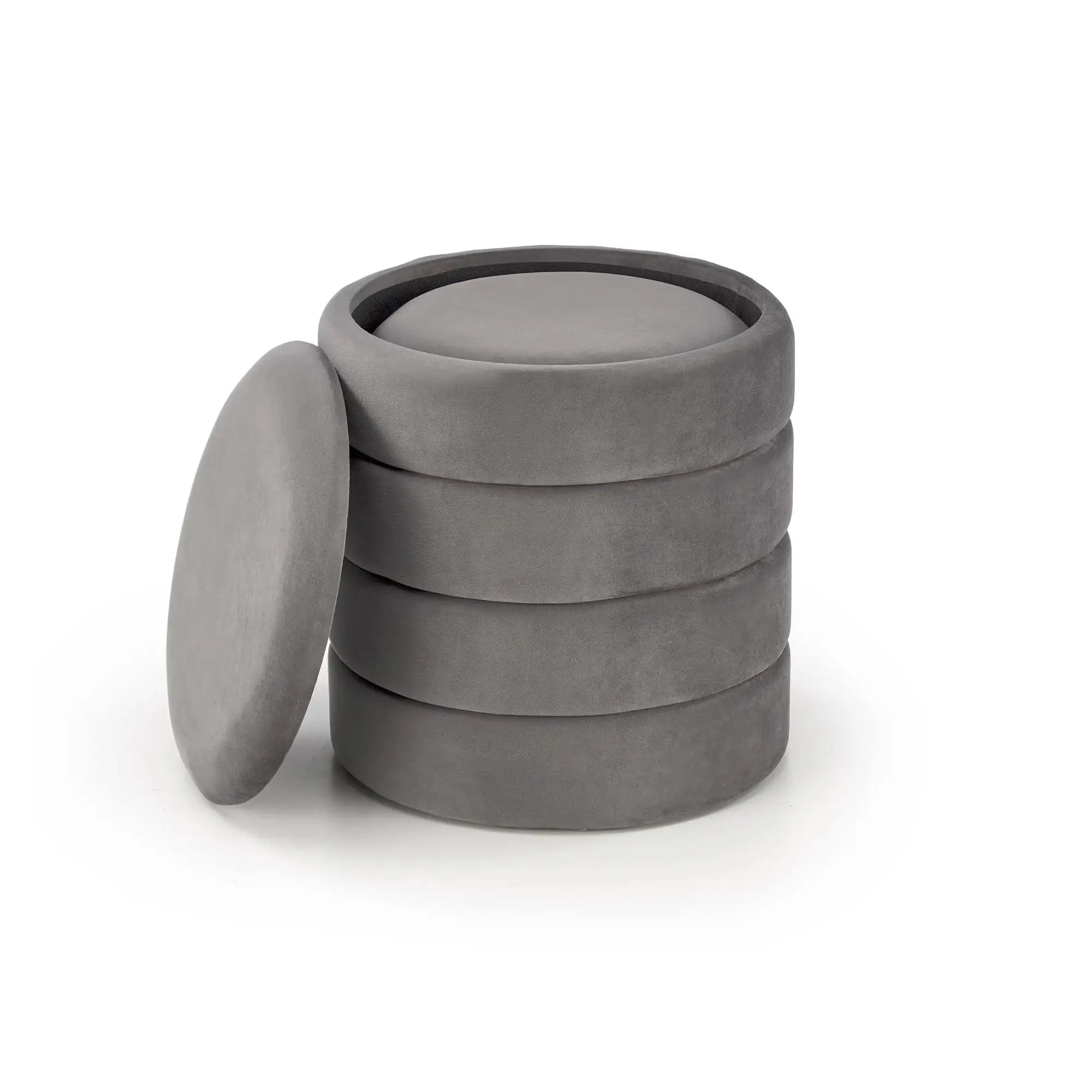 Set 2 taburete HOUSTON OCN-35828, gri