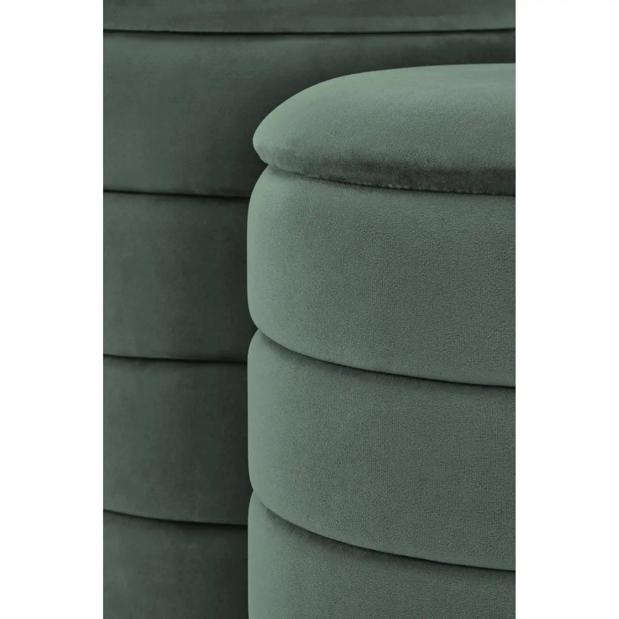 Set 2 taburete HOUSTON OCN-35829, verde