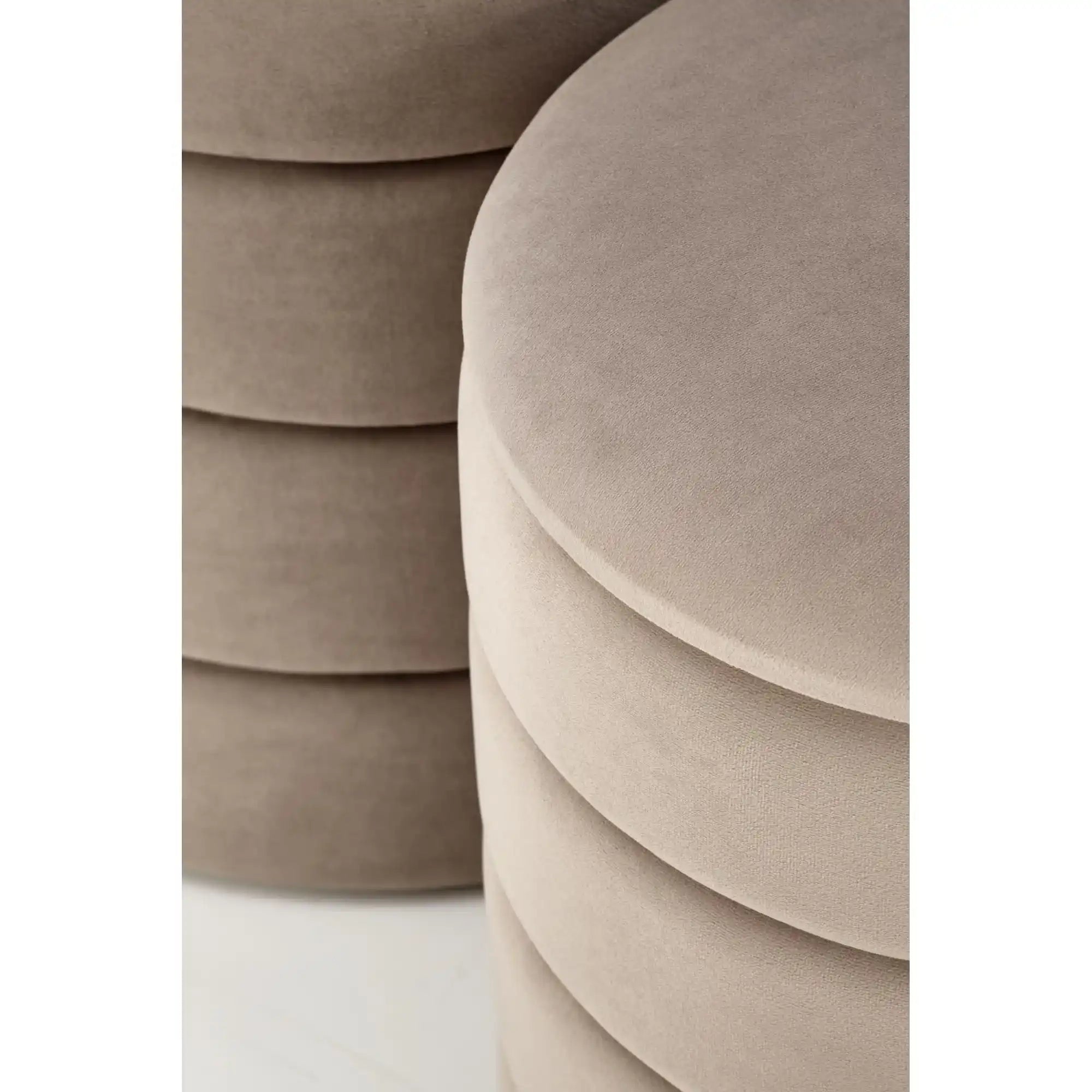 Set 2 taburete HOUSTON OCN-35830, bej