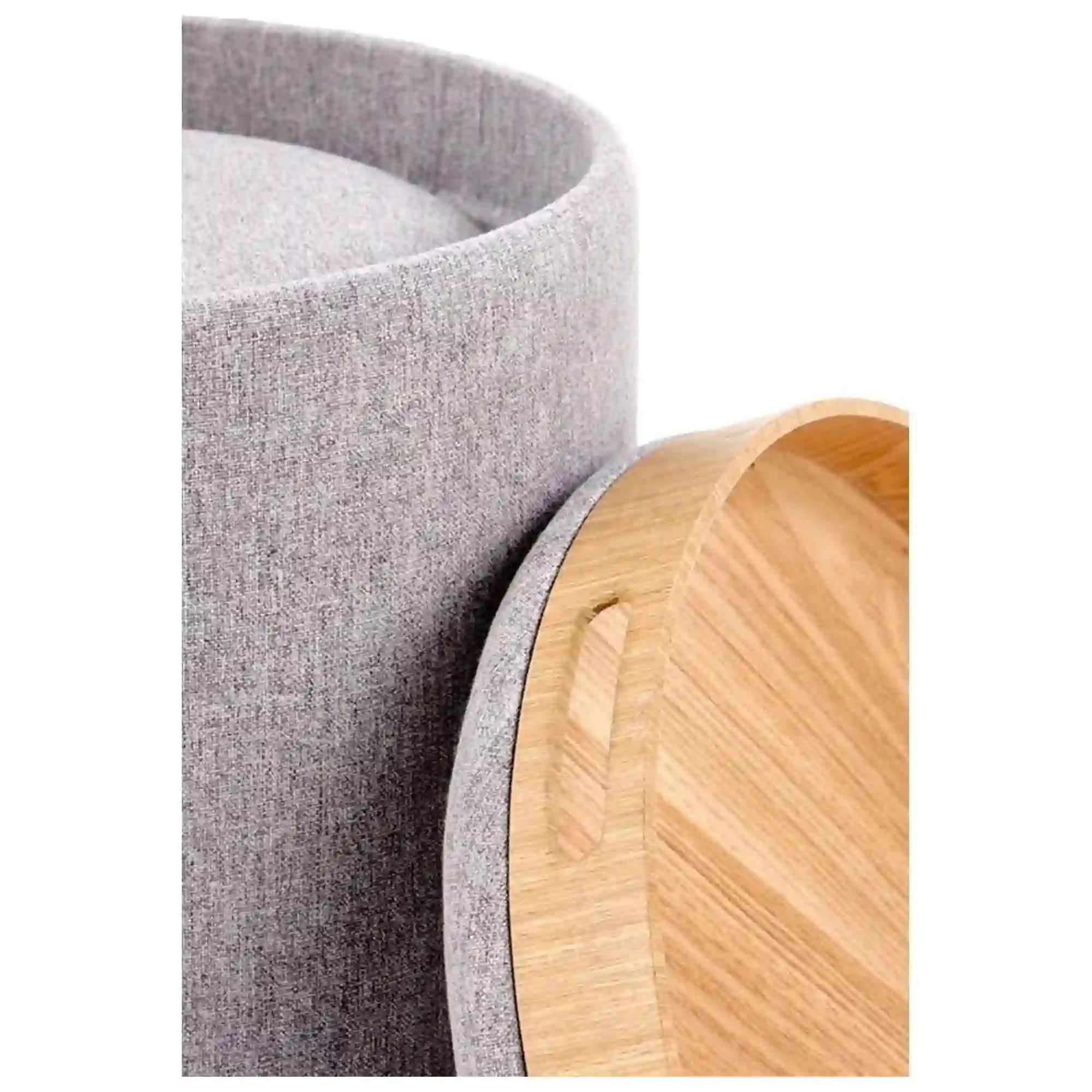 Set 2 taburete HOUSTON OCN-35840, gri deschis