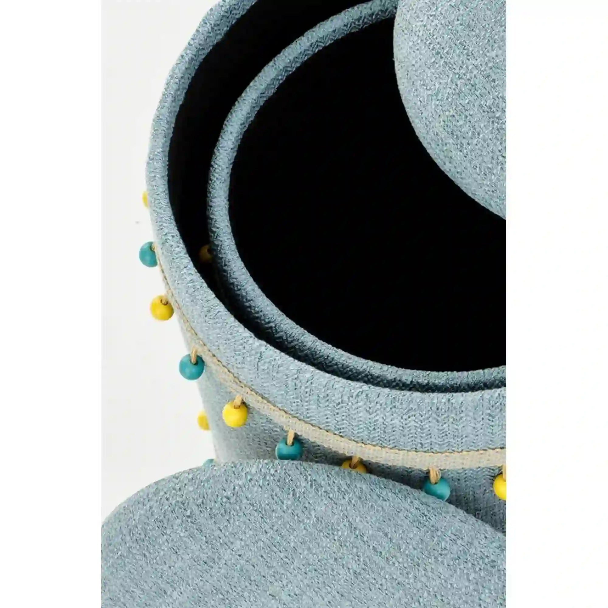 Set 2 taburete HOUSTON OCN-35842, albastru deschis