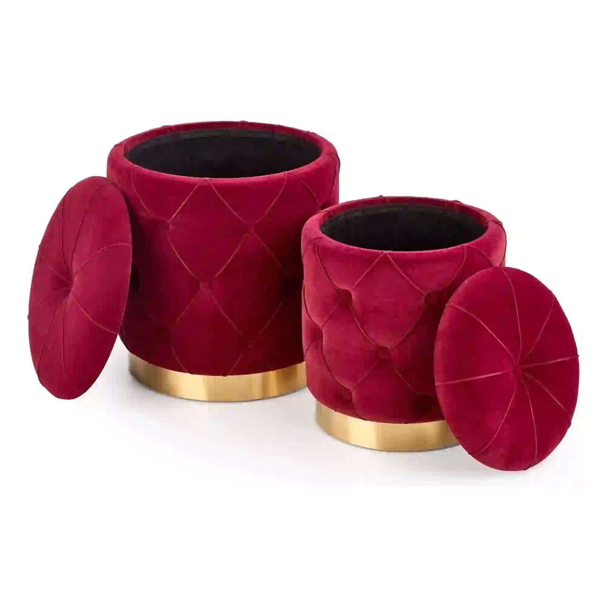 Set 2 taburete HOUSTON OCN-35845, visiniu