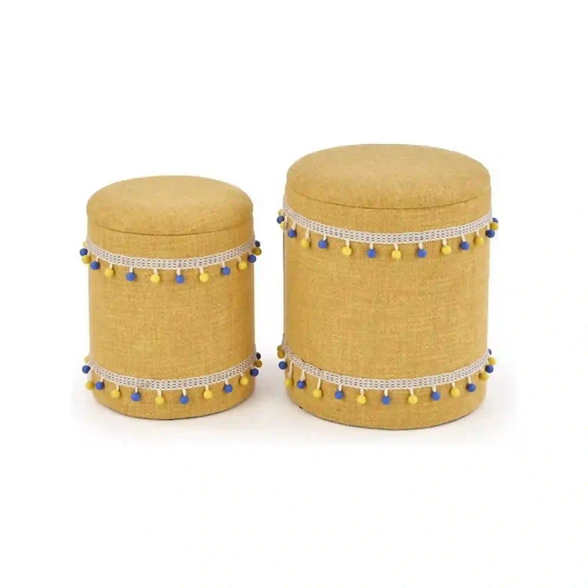 Set 2 taburete HOUSTON OCN-35855, galben