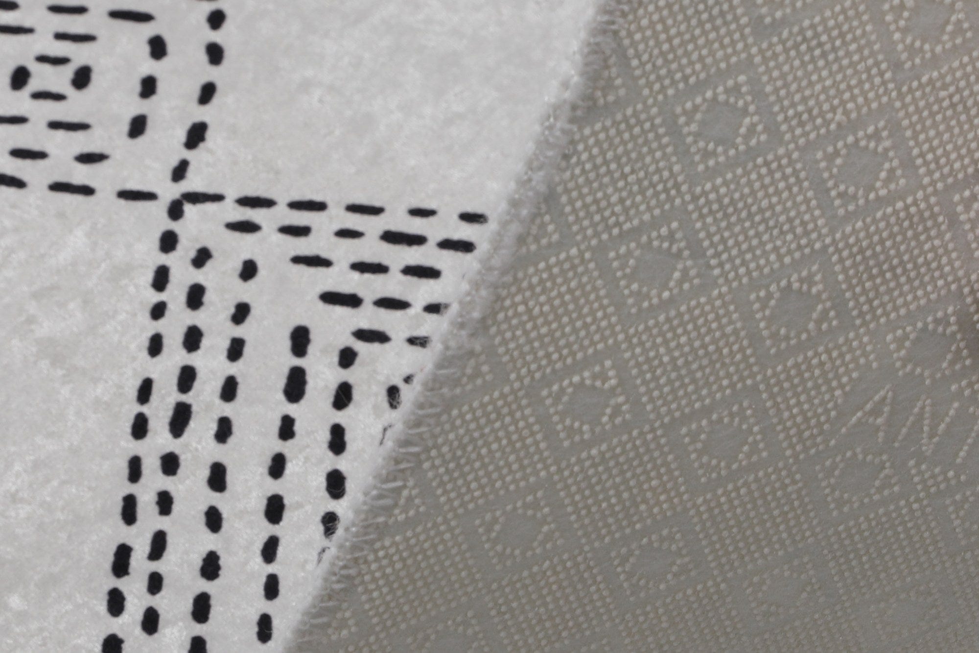 Set 3 covorase baie AMSTERDAM OCN-33849, crem/gri