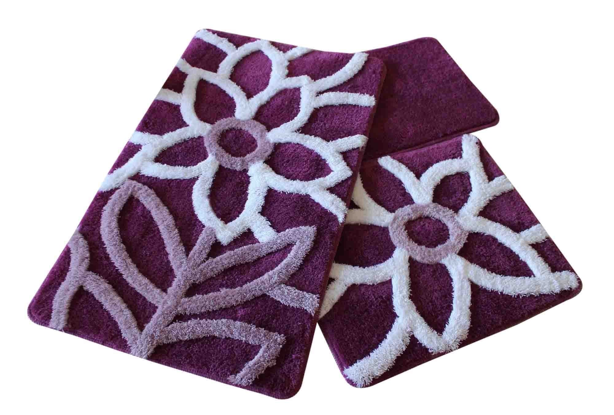 Set 3 covorase baie AMSTERDAM OCN-33904, mov/alb